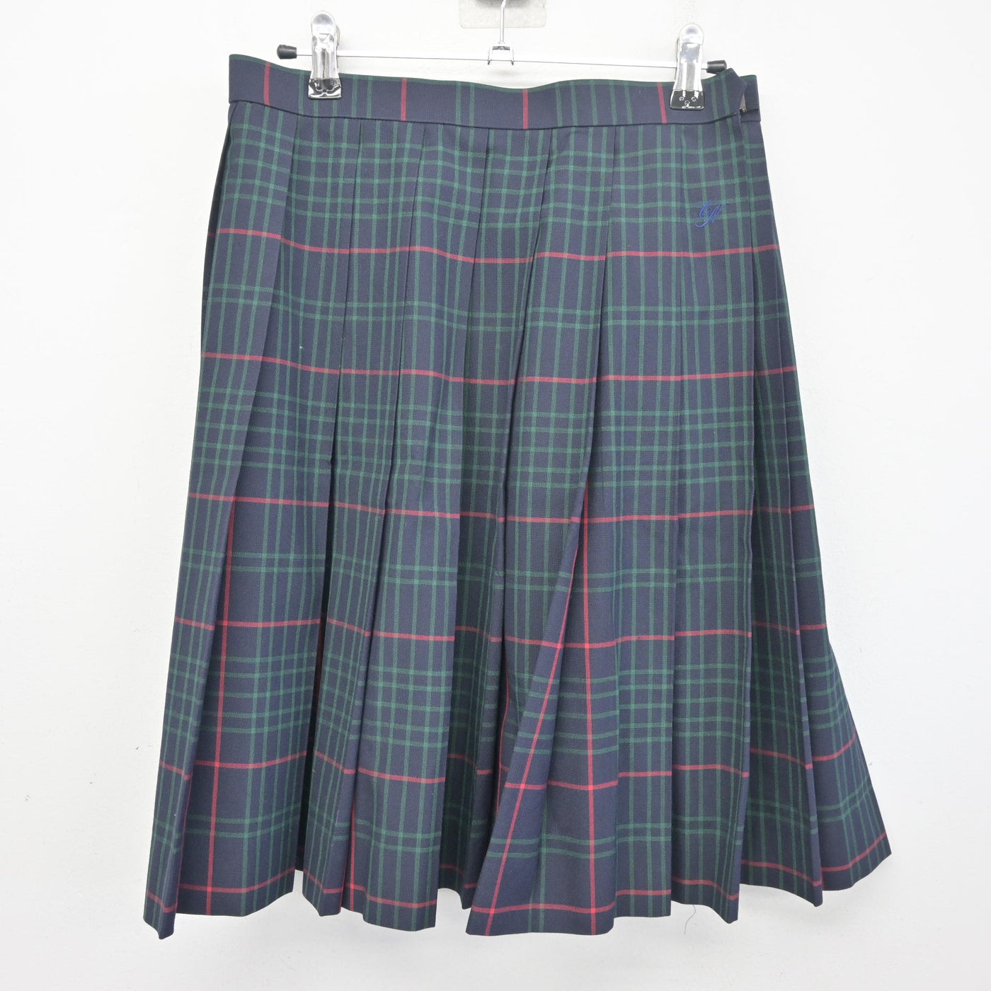 【中古】千葉県 千葉日本大学第一中学校・高等学校 女子制服 3点 (ニットベスト・シャツ・スカート) sf097703