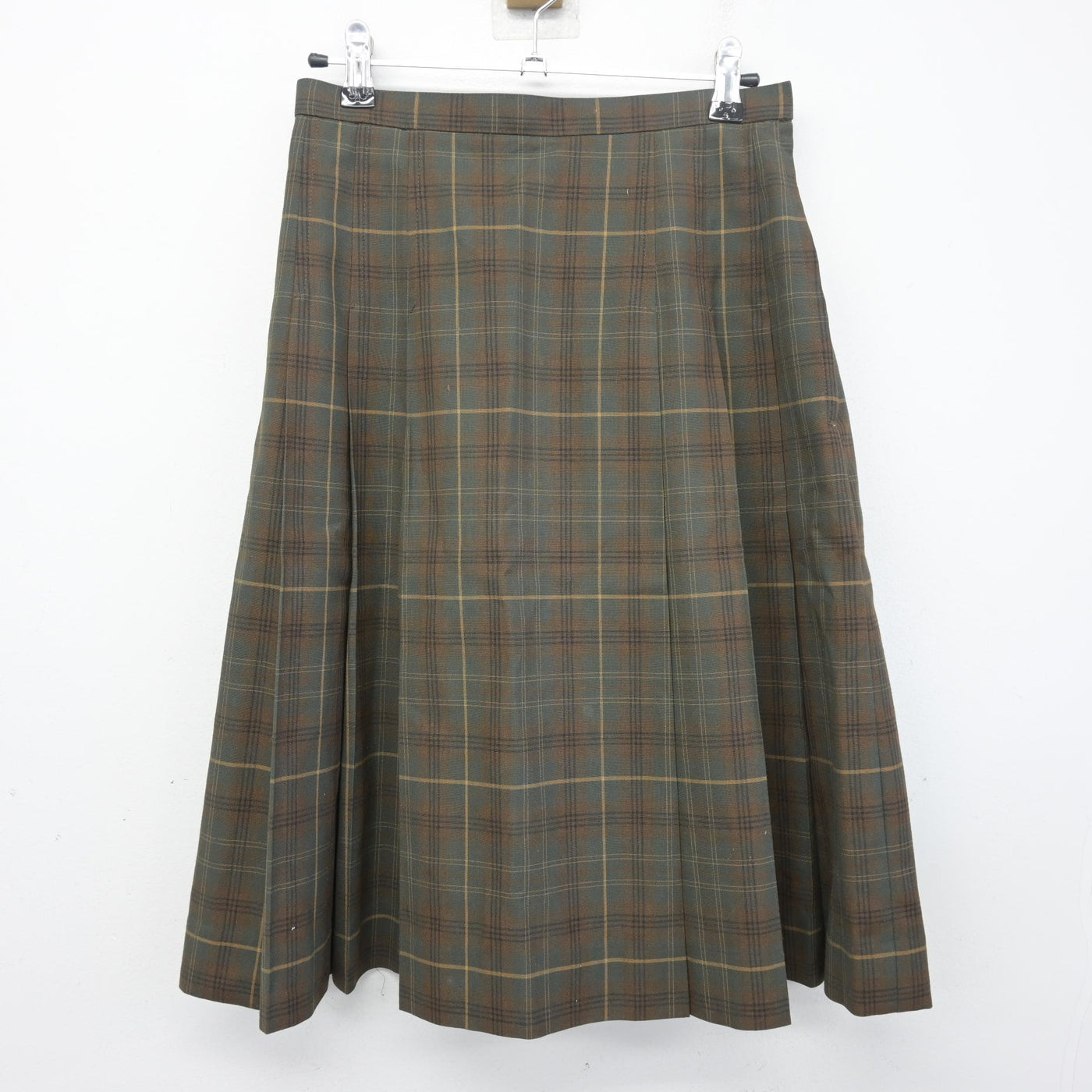 【中古】群馬県  高崎経済大学附属高等学校 女子制服 2点 (シャツ・スカート) sf097708