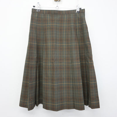 【中古】群馬県  高崎経済大学附属高等学校 女子制服 2点 (シャツ・スカート) sf097708