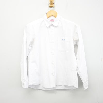 【中古】岐阜県 各務原西高等学校 女子制服 2点 (シャツ・スカート) sf097732