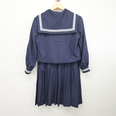 【中古】兵庫県 姫路市立東中学校 女子制服 3点 (セーラー服・その他アイテム・スカート) sf097734