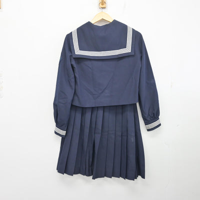 【中古】宮城県 常盤木学園高等学校 女子制服 3点 (セーラー服・スカート) sf097746