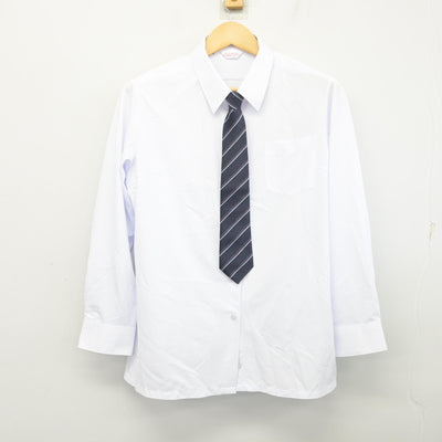 【中古】宮城県 長命ケ丘中学校 女子制服 4点 (ブレザー・シャツ・スカート) sf097747