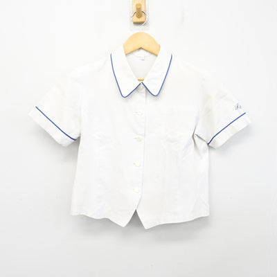 【中古】佐賀県 鳥栖商業高等学校 女子制服 2点 (ブラウス・スカート) sf097750