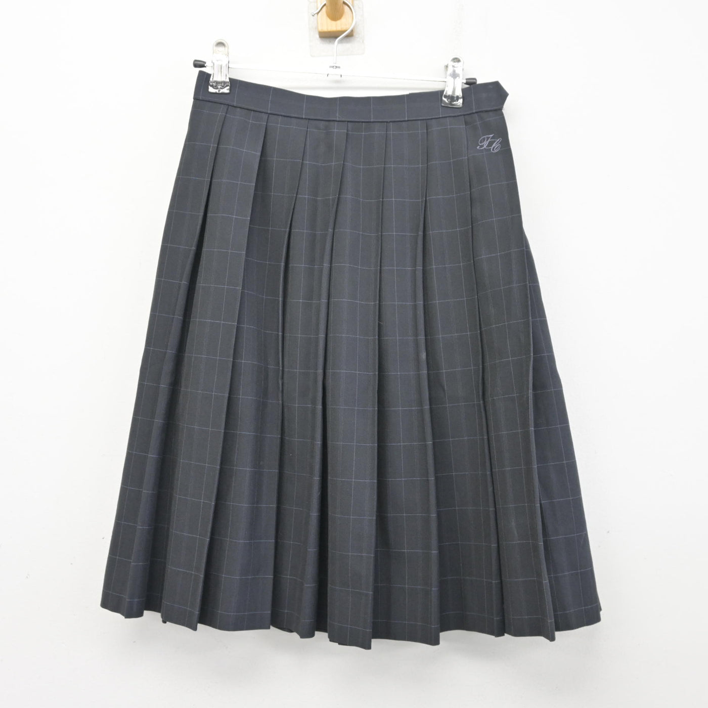 【中古】佐賀県 鳥栖商業高等学校 女子制服 2点 (ブラウス・スカート) sf097750