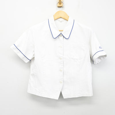 【中古】佐賀県 鳥栖商業高等学校 女子制服 2点 (ブラウス・スカート) sf097751
