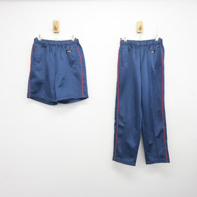 【中古】茨城県 茨城キリスト教学園中学校 女子制服 3点 (体操服 上・ジャージ 下・体操服 下) sf097752