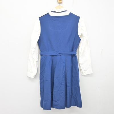 【中古】茨城県 茨城キリスト教学園高等学校 女子制服 4点 (ブレザー・シャツ・ジャンパースカート) sf097753