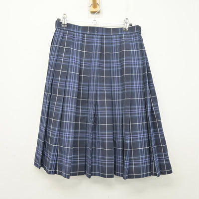 【中古】茨城県 茨城キリスト教学園高等学校 女子制服 2点 (シャツ・スカート) sf097754