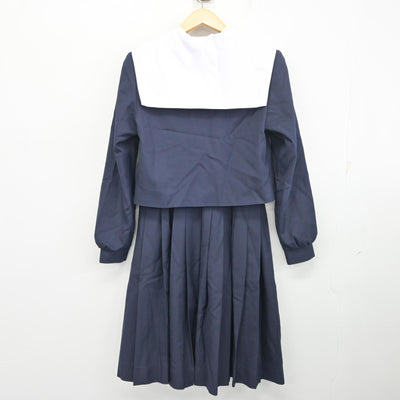 【中古】愛知県 栄中学校 女子制服 3点 (セーラー服・スカート) sf097765