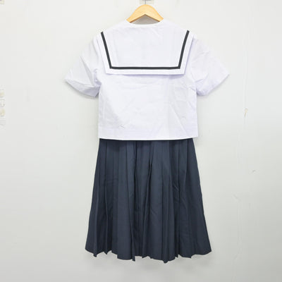 【中古】愛知県 栄中学校 女子制服 3点 (セーラー服・スカート) sf097766
