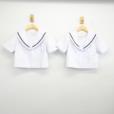 【中古】愛知県 栄中学校 女子制服 3点 (セーラー服・スカート) sf097766