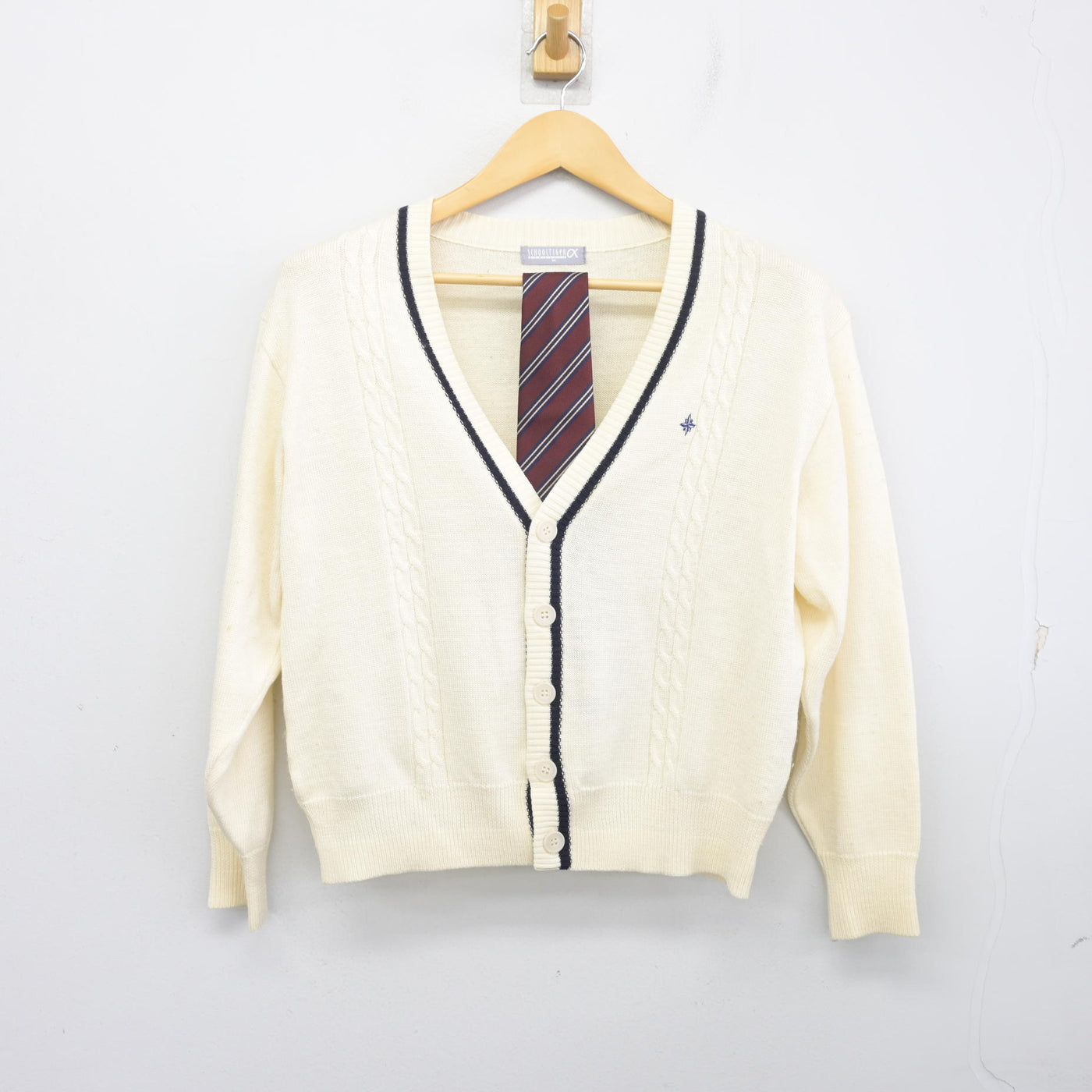 【中古】京都府 洛東高等学校 女子制服 2点 (ニット) sf097768