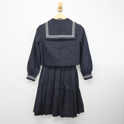 【中古】東京都 豊島岡女子学園高等学校 女子制服 3点 (セーラー服・スカート) sf097770