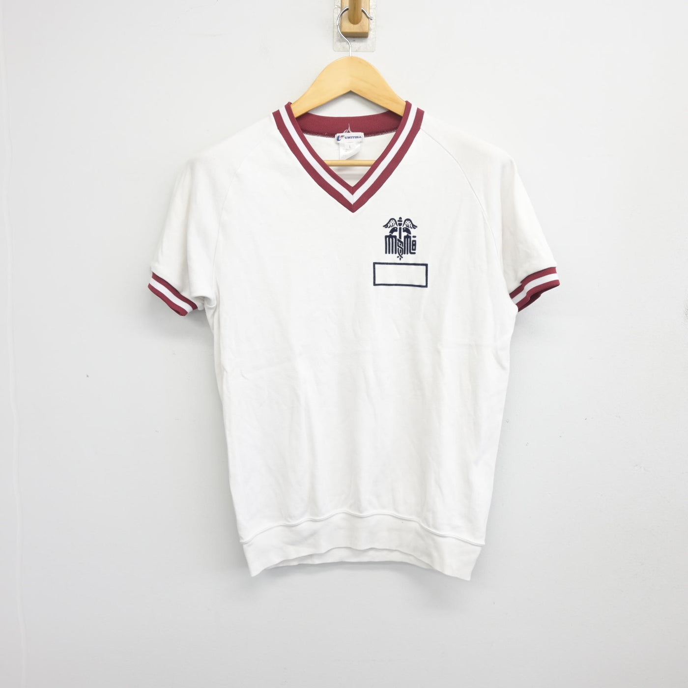 【中古】岐阜県 大垣商業高等学校 女子制服 2点 (体操服 上・体操服 下) sf097775