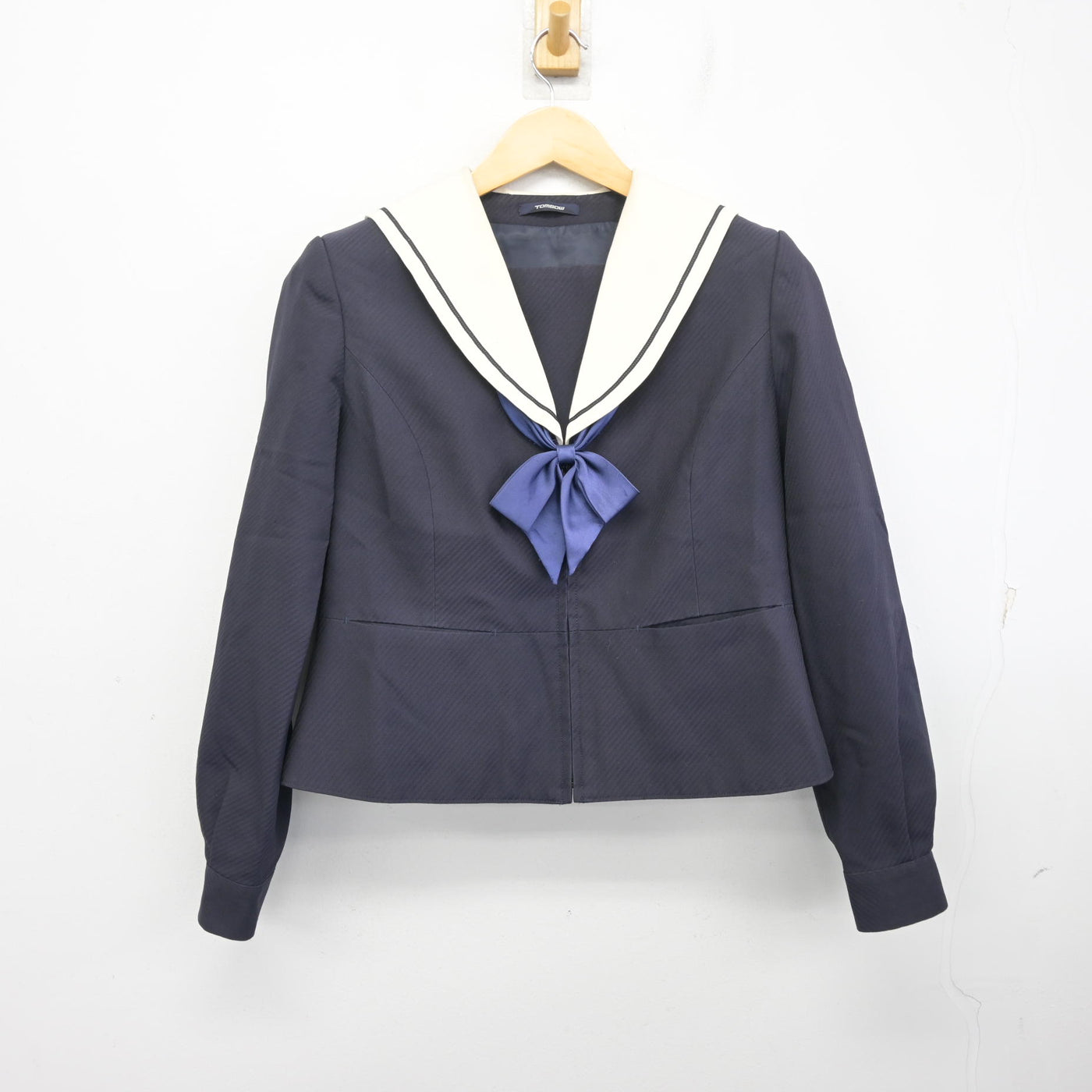 【中古】岐阜県 大垣商業高等学校 女子制服 3点 (セーラー服・スカート) sf097776