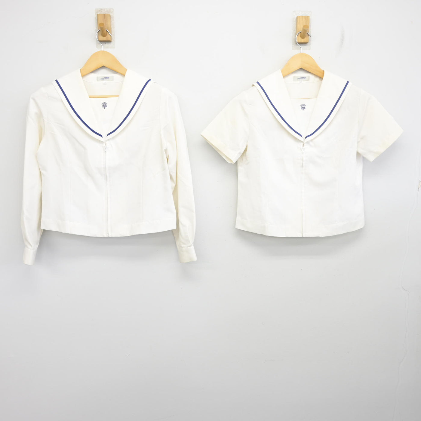 【中古】岐阜県 大垣商業高等学校 女子制服 2点 (セーラー服) sf097777