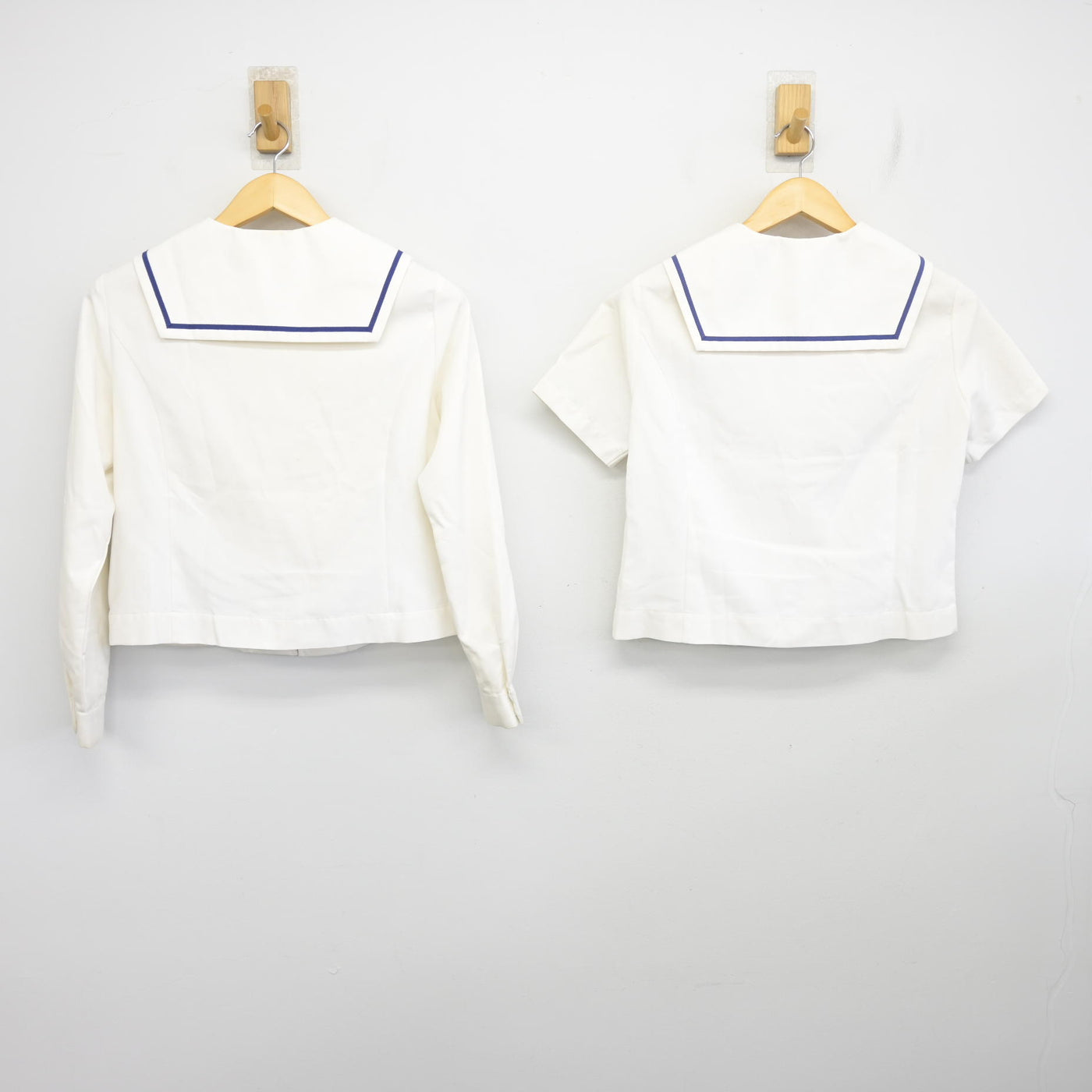 【中古】岐阜県 大垣商業高等学校 女子制服 2点 (セーラー服) sf097777