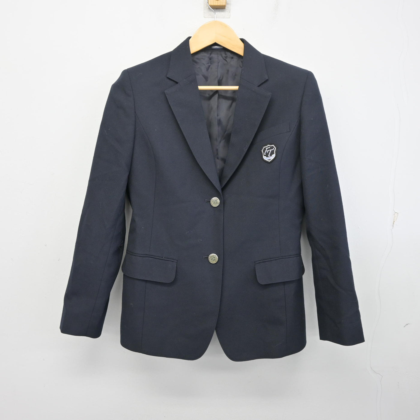 【中古】千葉県 船橋豊富高等学校 女子制服 4点 (ブレザー・シャツ・スカート) sf097782