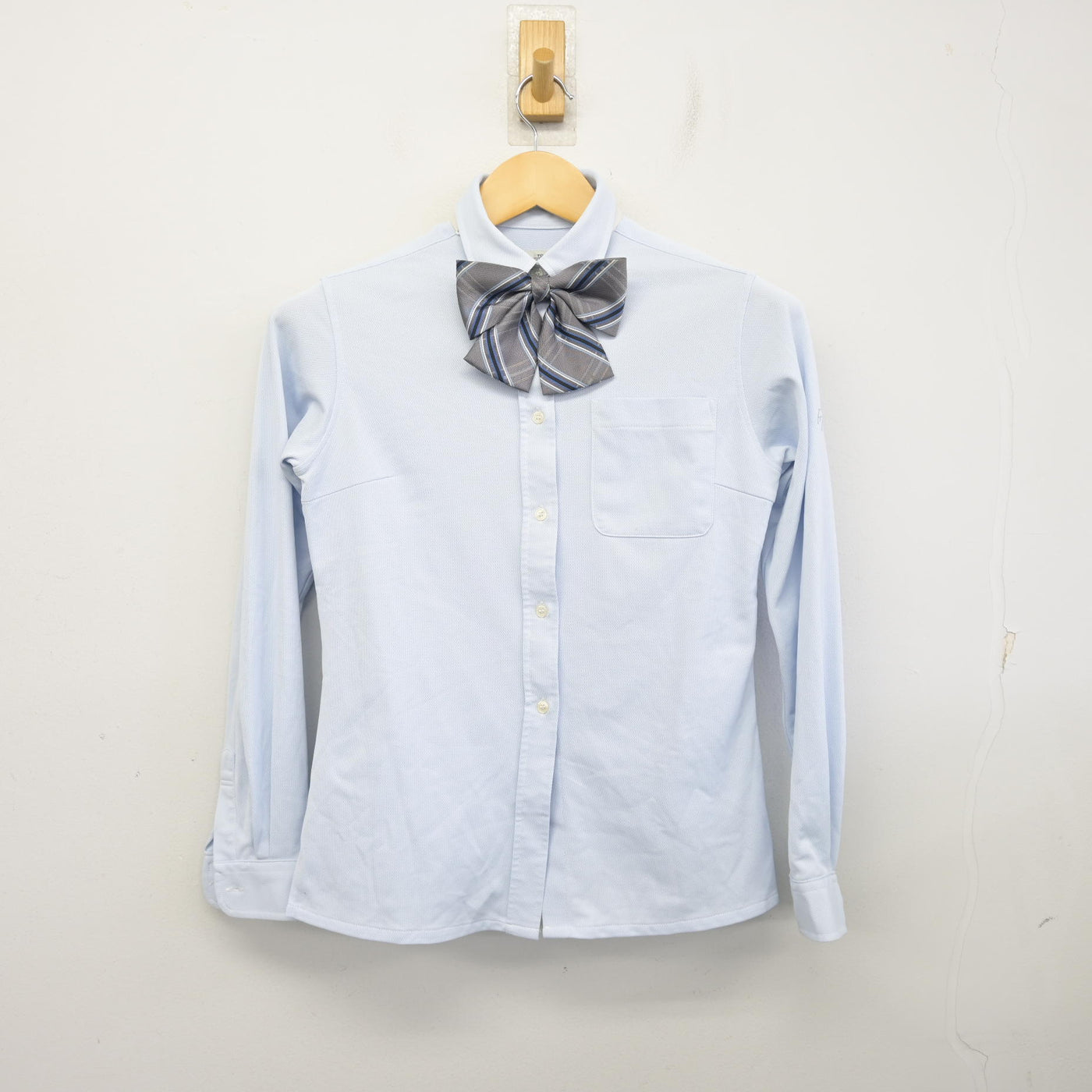 【中古】千葉県 船橋豊富高等学校 女子制服 4点 (ブレザー・シャツ・スカート) sf097782