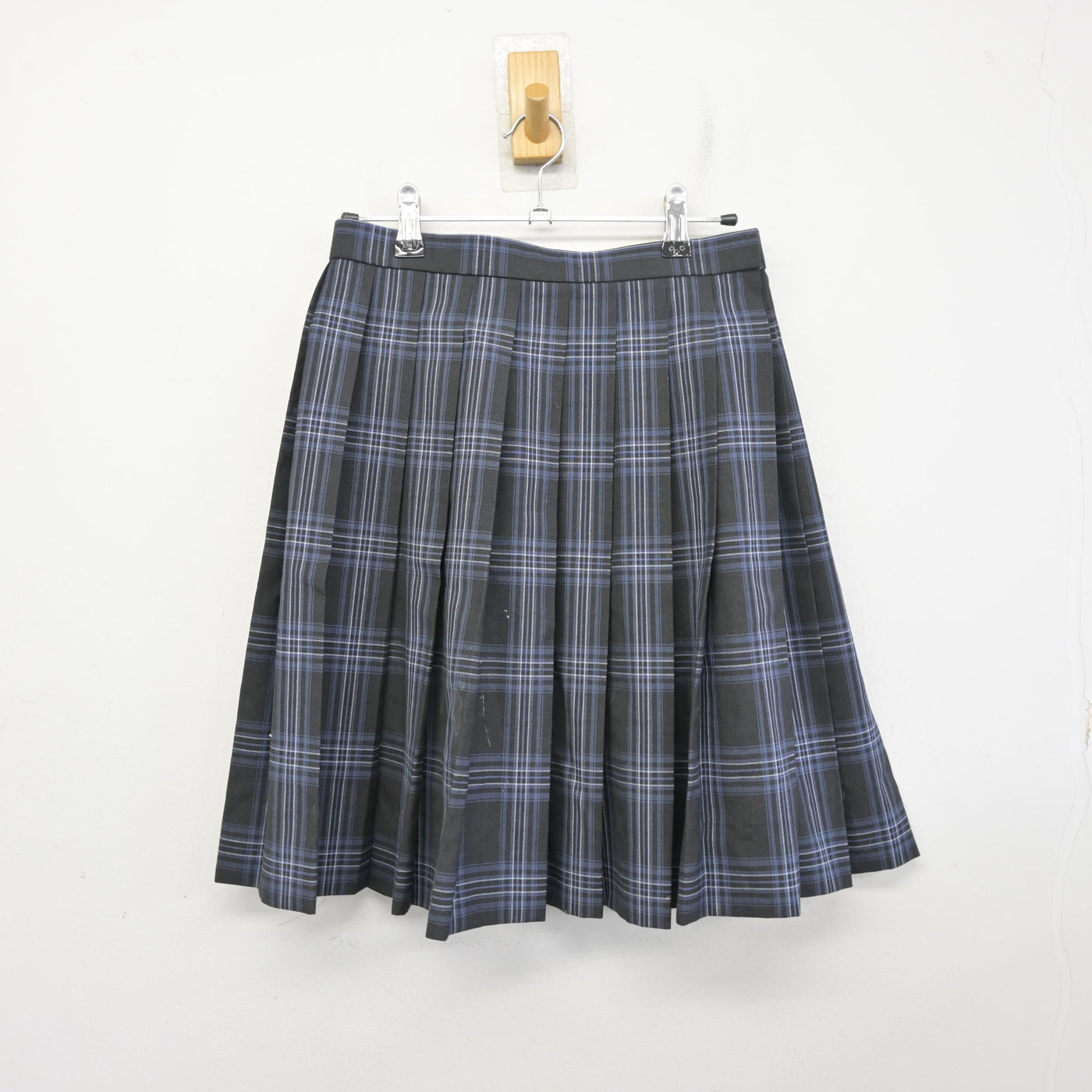 【中古】千葉県 船橋豊富高等学校 女子制服 3点 (ニットベスト・シャツ・スカート) sf097783