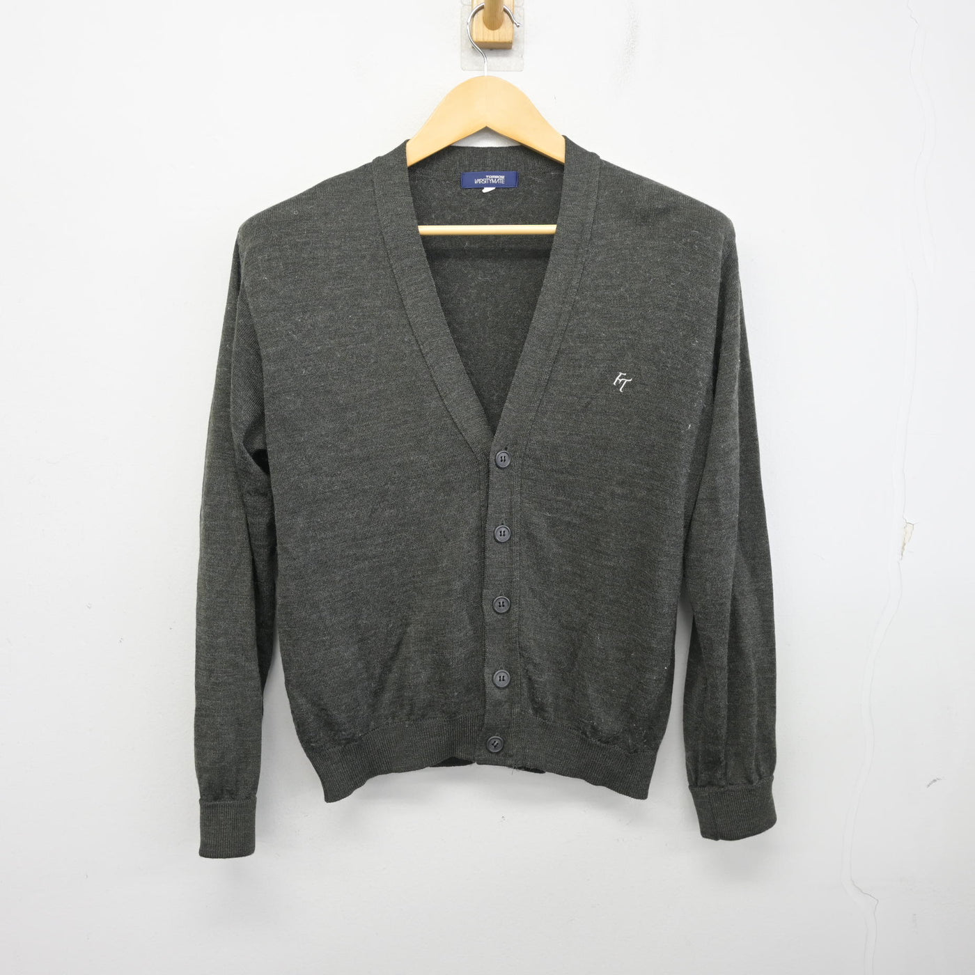 【中古】千葉県 船橋豊富高等学校 女子制服 3点 (ニット・シャツ) sf097784