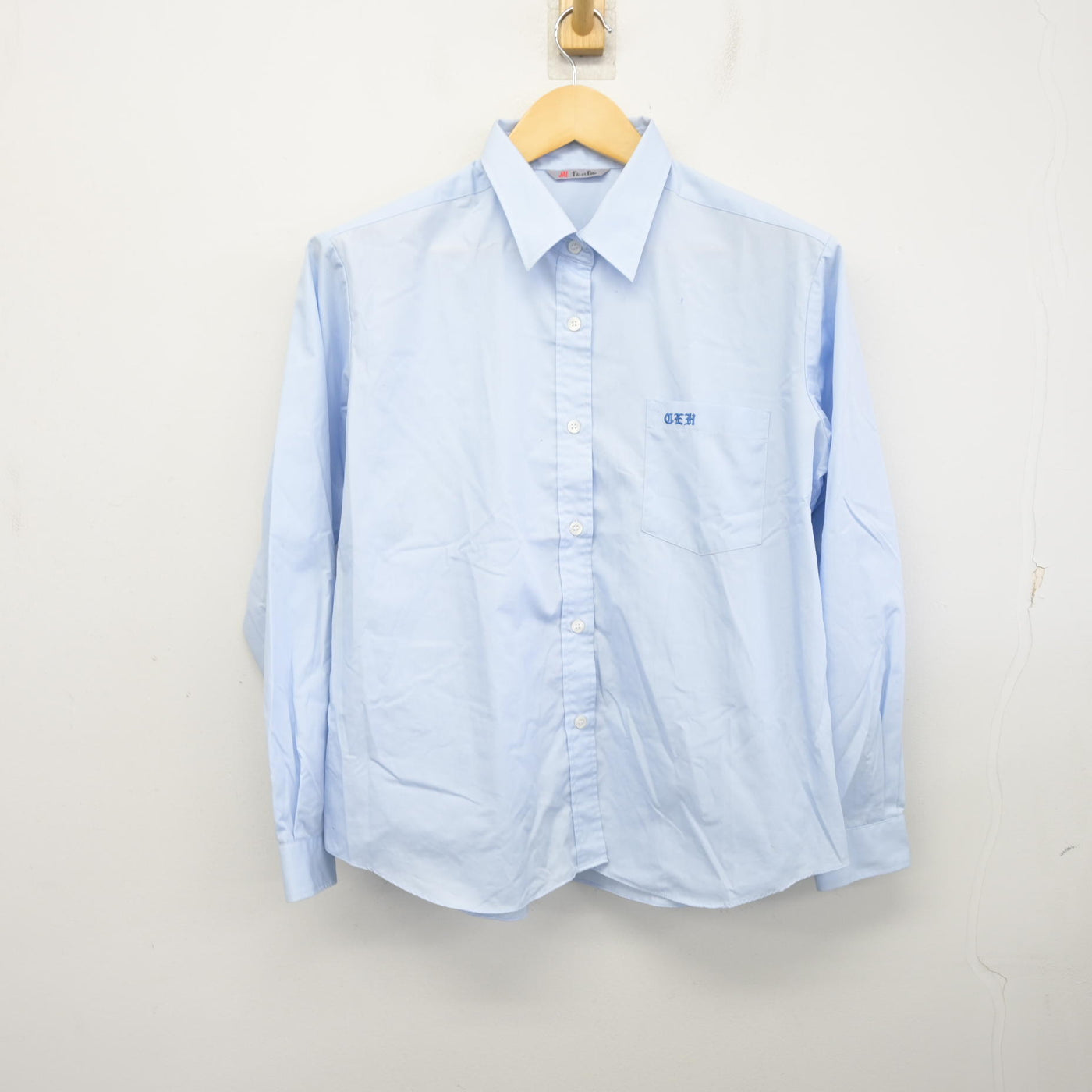 【中古】千葉県 千葉英和高等学校 女子制服 2点 (シャツ・スカート) sf097789