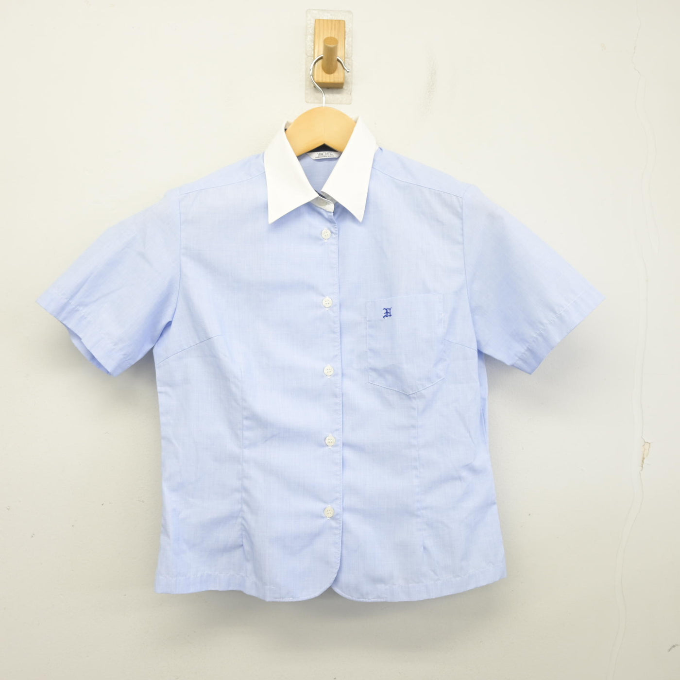 【中古】静岡県 浜松市立高等学校 女子制服 2点 (シャツ・スカート) sf097793