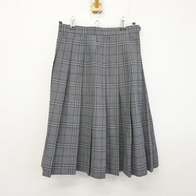 【中古】静岡県 浜松市立高等学校 女子制服 2点 (シャツ・スカート) sf097793