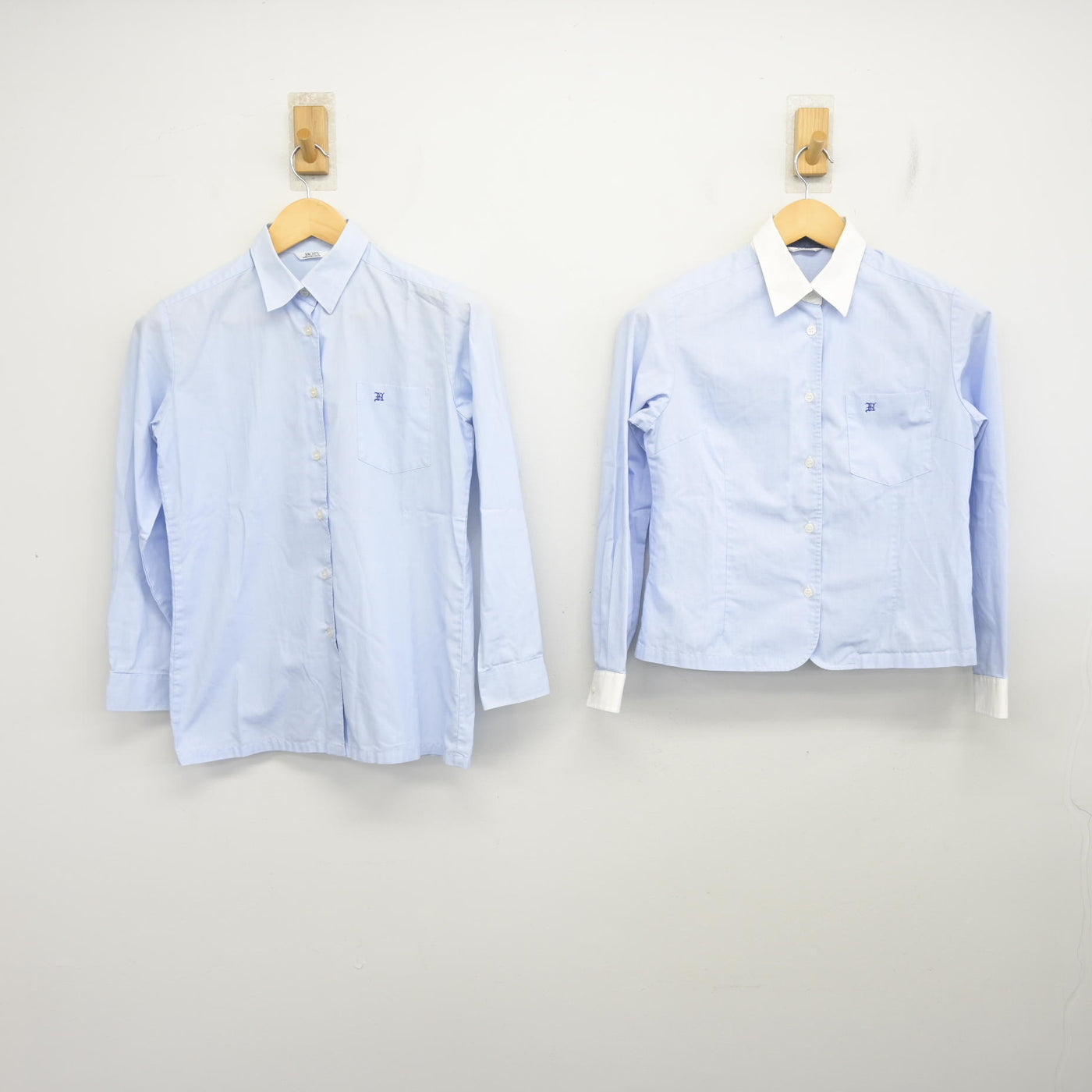 【中古】静岡県 浜松市立高等学校 女子制服 2点 (シャツ・シャツ) sf097794