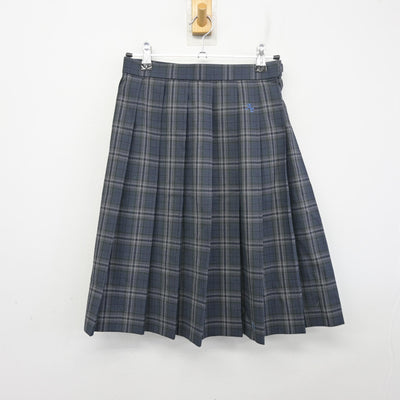 【中古】神奈川県 麻布大学附属高等学校 女子制服 3点 (シャツ・スカート) sf097804