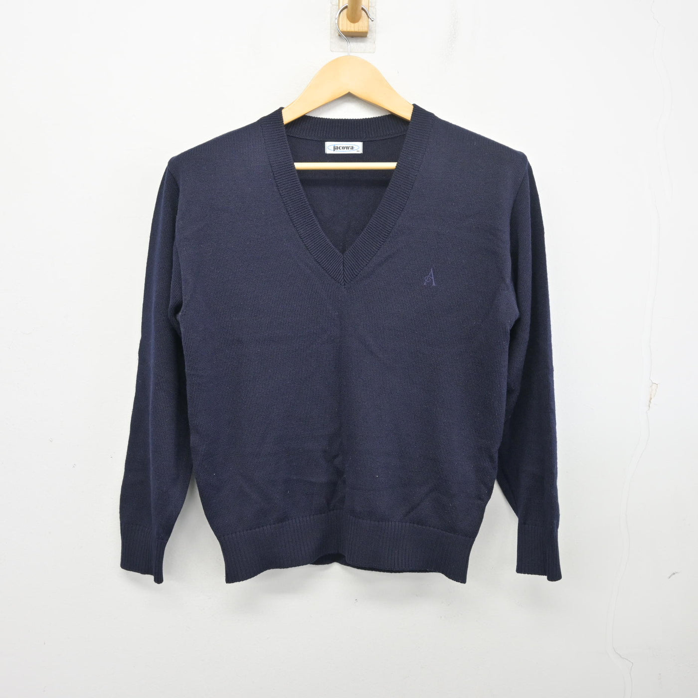 【中古】神奈川県 麻布大学附属高等学校 女子制服 3点 (ニット・シャツ) sf097806