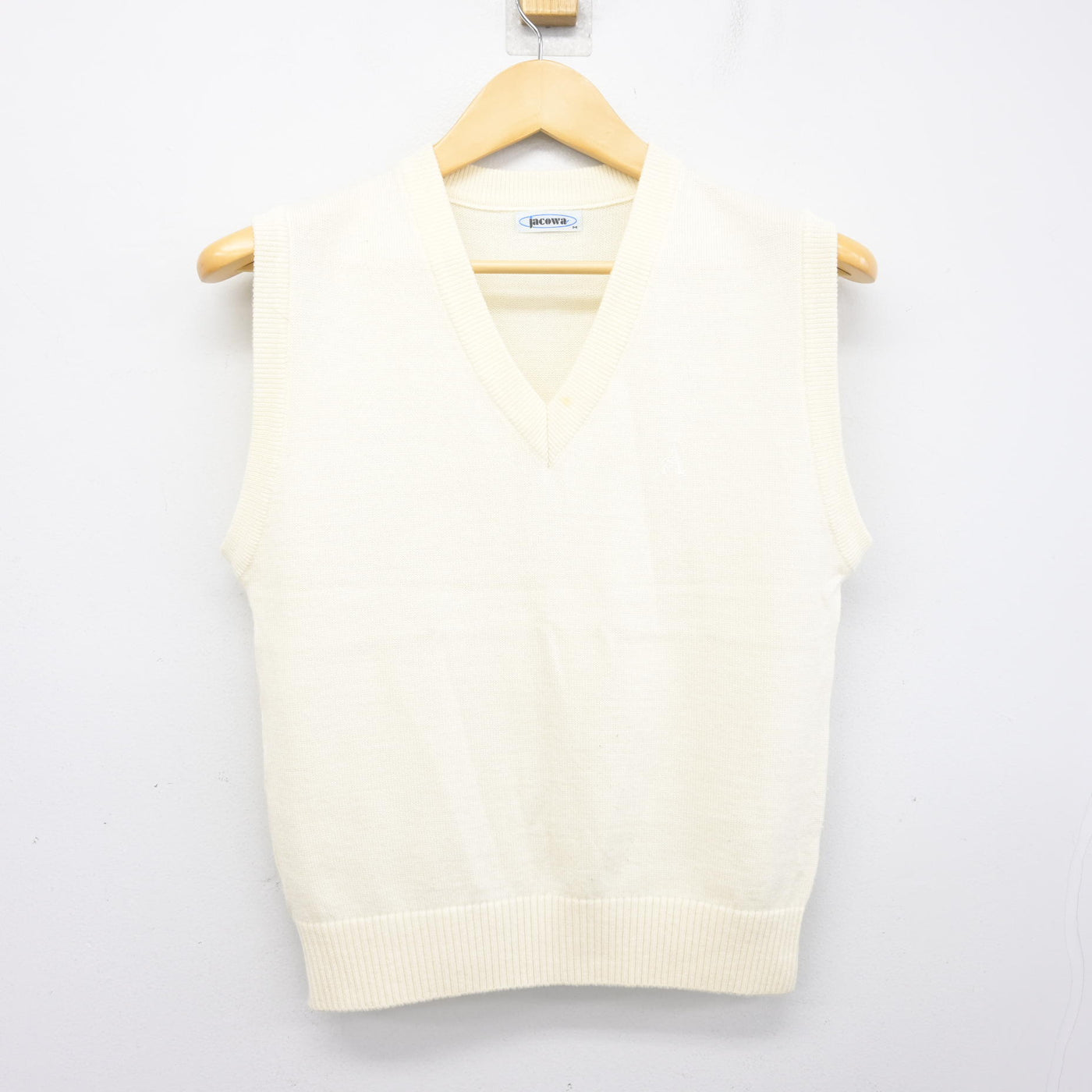 【中古】神奈川県 麻布大学附属高等学校 女子制服 2点 (ニットベスト・シャツ) sf097816