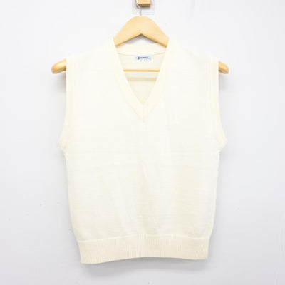【中古】神奈川県 麻布大学附属高等学校 女子制服 2点 (ニットベスト・シャツ) sf097816
