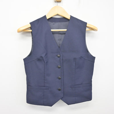 【中古】埼玉県 春日部女子高等学校 女子制服 2点 (ベスト・スカート) sf097826