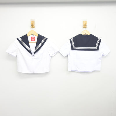 【中古】愛知県 一宮市立大和中学校 女子制服 3点 (セーラー服・スカート) sf097830