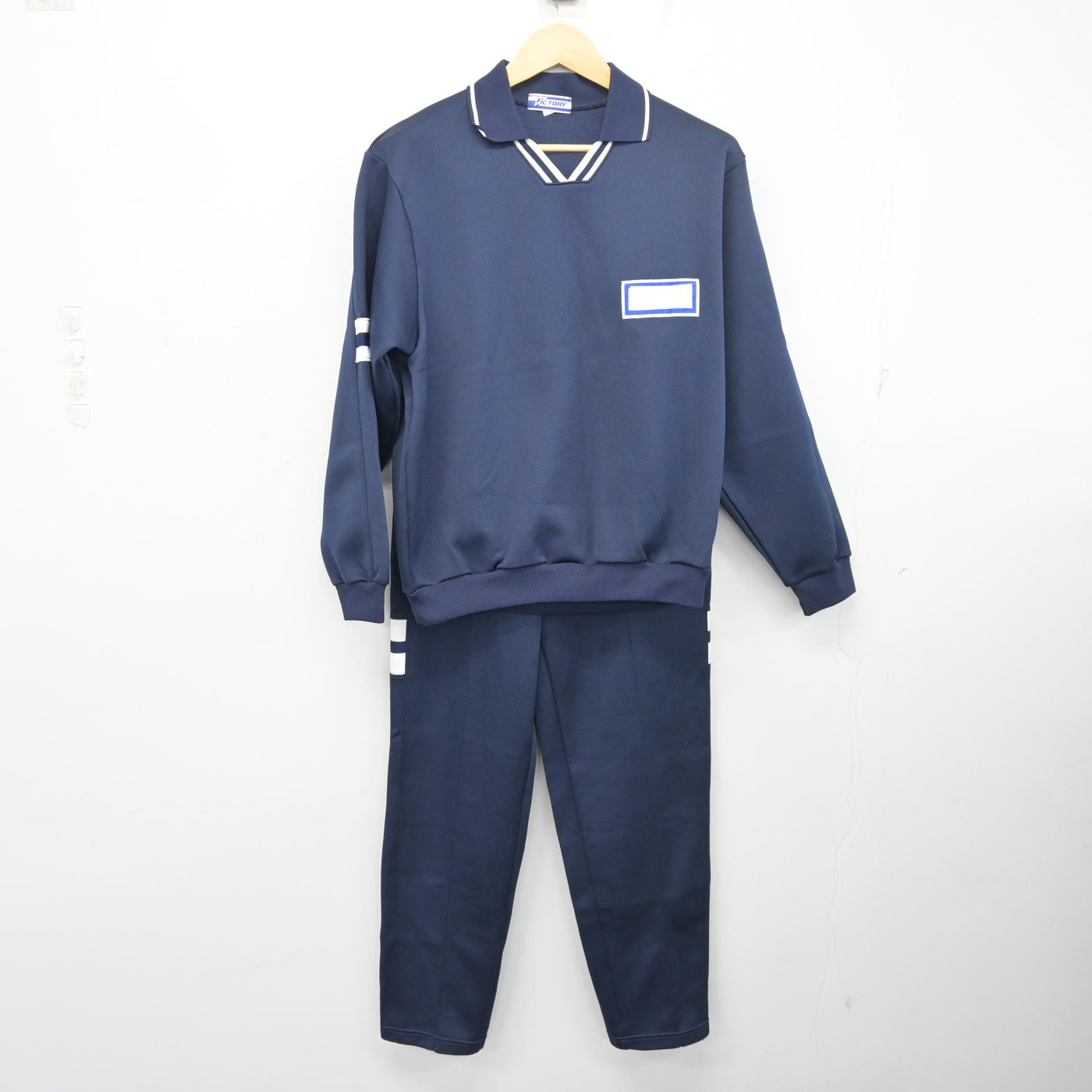 【中古】愛知県 名古屋工業高等学校 男子制服 2点 (ジャージ 上・ジャージ 下) sf097836