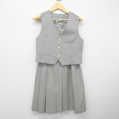 【中古】群馬県 太田市立旭中学校 女子制服 4点 (ブレザー・ベスト・スカート) sf097843