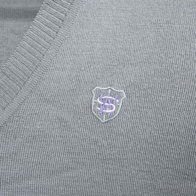 【中古】福岡県 西南学院高等学校 女子制服 1点 (ニット) sf097856