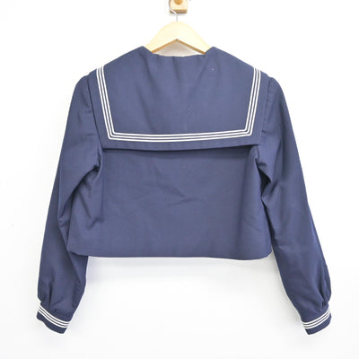 【中古】福岡県 筑紫女学園中学校 女子制服 1点 (セーラー服) sf097857