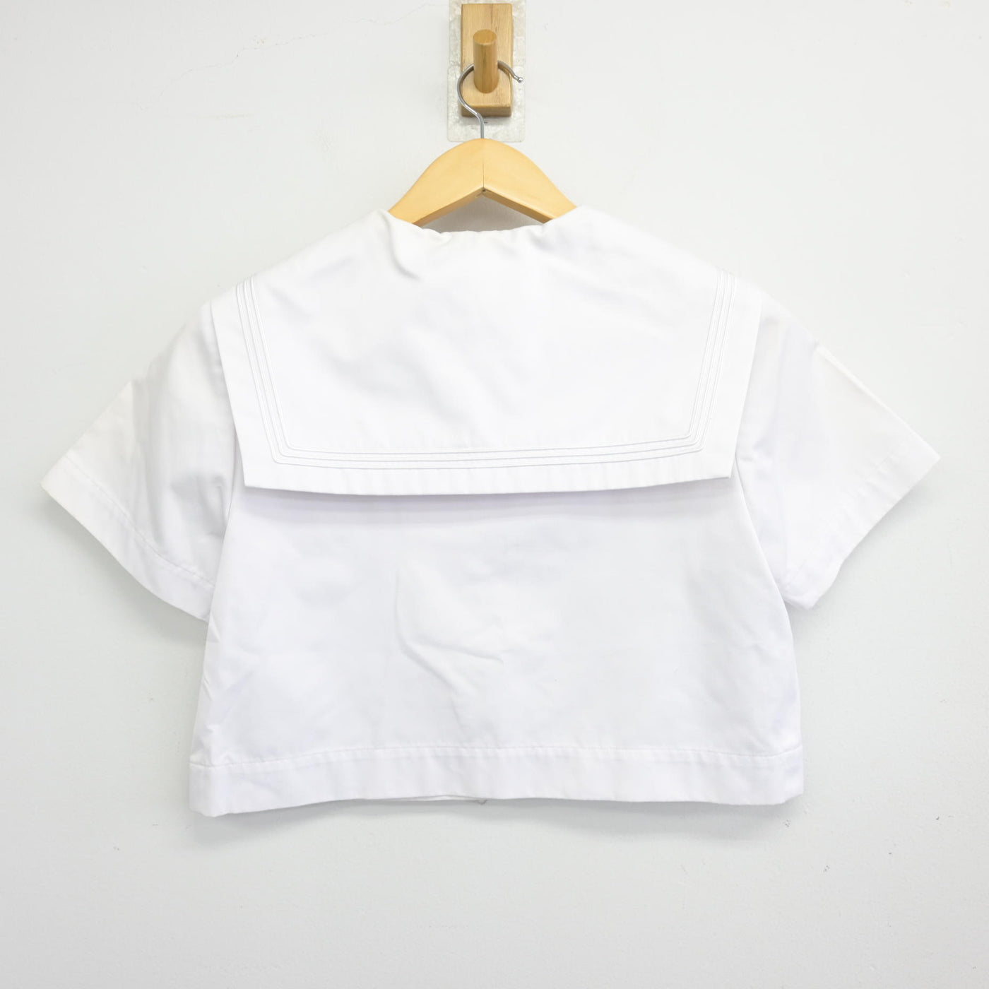 【中古】福岡県 筑紫女学園中学校 女子制服 2点 (セーラー服) sf097858