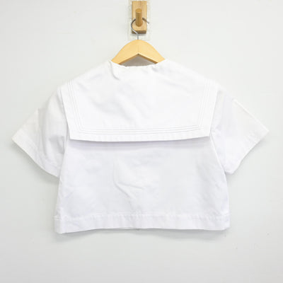 【中古】福岡県 筑紫女学園中学校 女子制服 2点 (セーラー服) sf097858