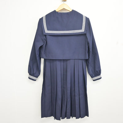 【中古】福岡県 筑紫女学園高等学校 女子制服 2点 (セーラー服・ジャンパースカート) sf097860
