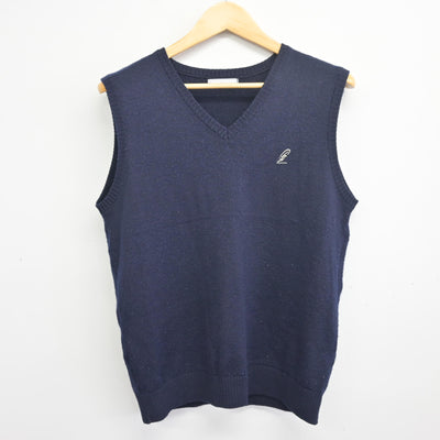 【中古】大阪府 大阪高等学校 女子制服 2点 (ニットベスト・シャツ) sf097873