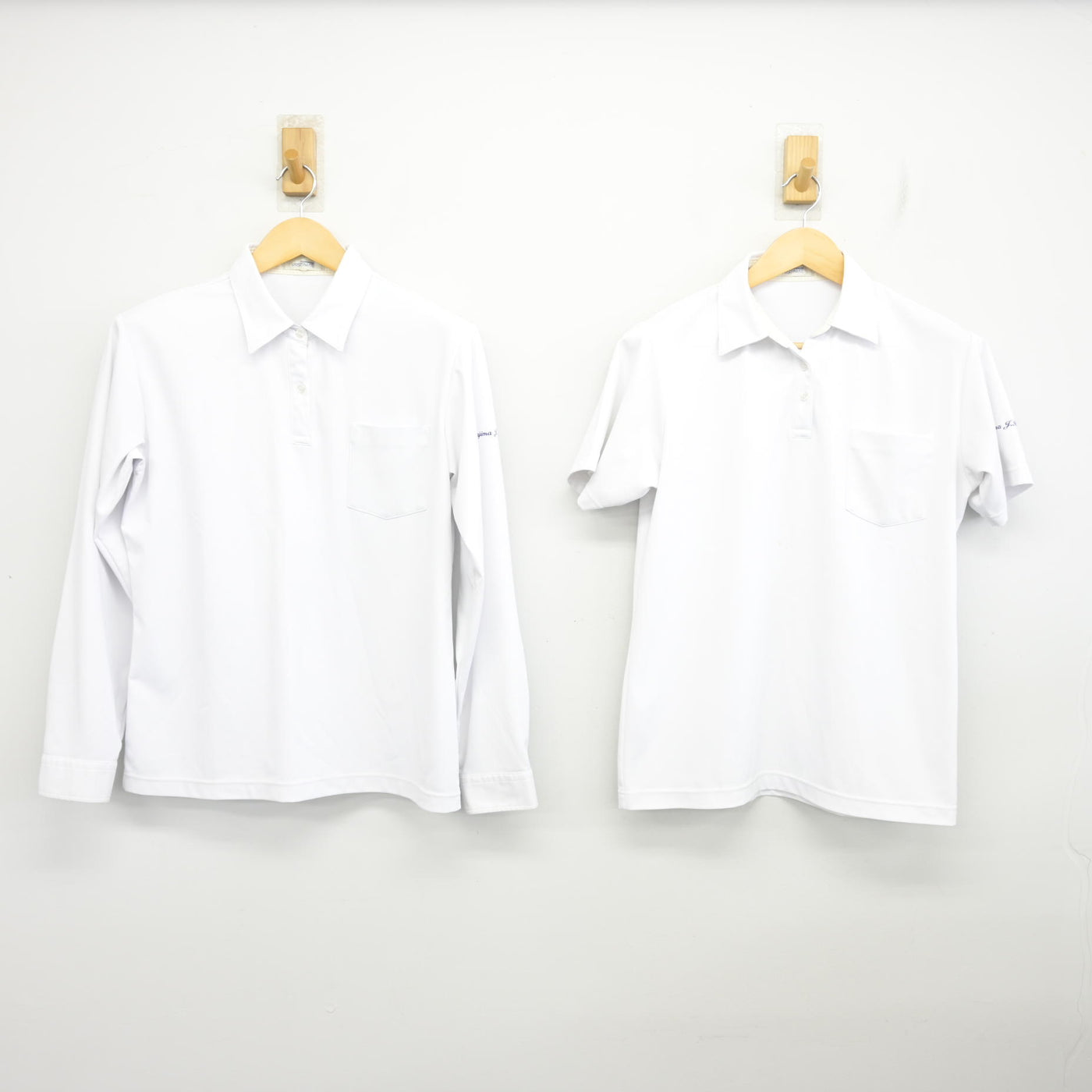 【中古】大阪府 歌島中学校 女子制服 2点 (シャツ・シャツ) sf097880