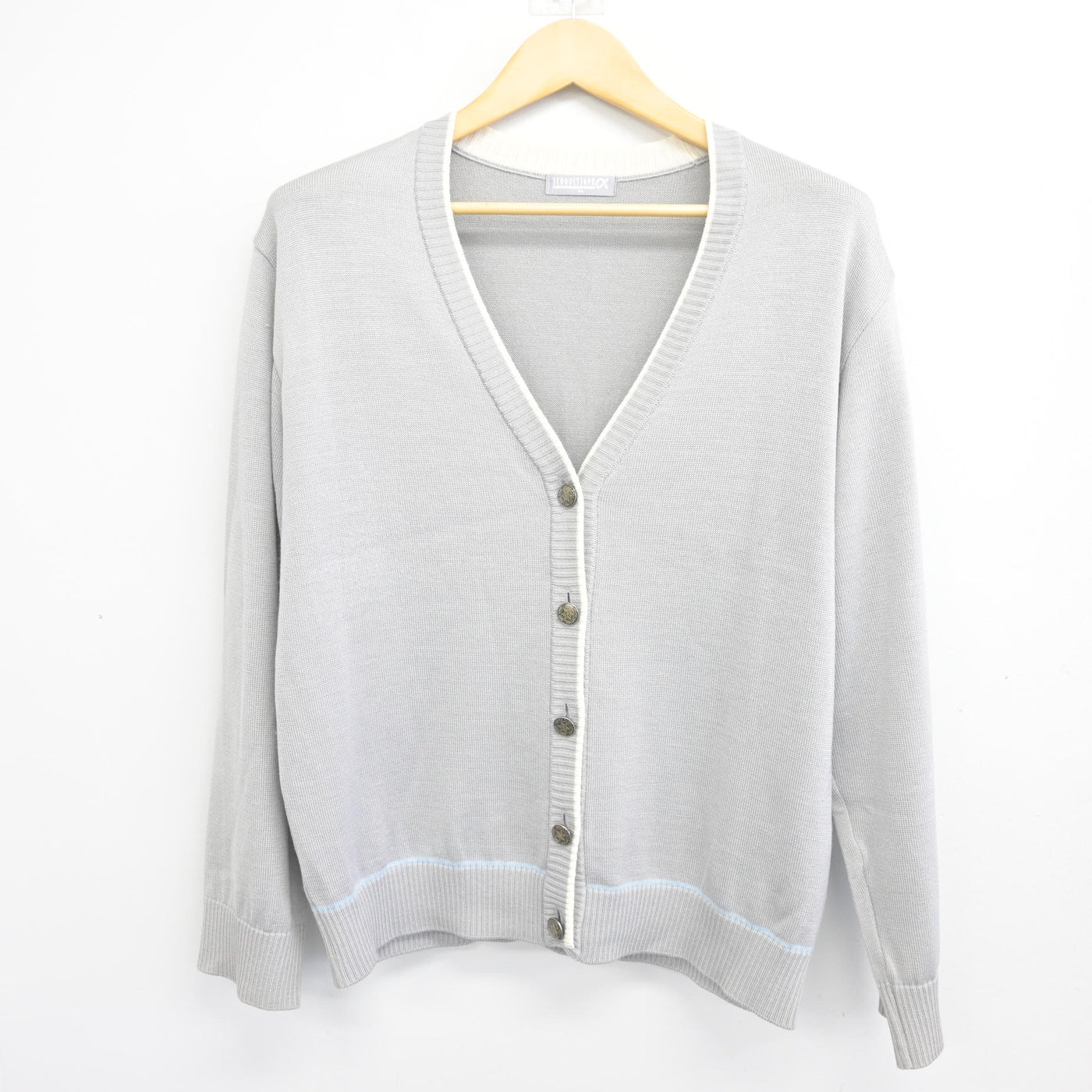 【中古】大阪府 大阪偕星学園高等学校 女子制服 2点 (ニット・シャツ) sf097886