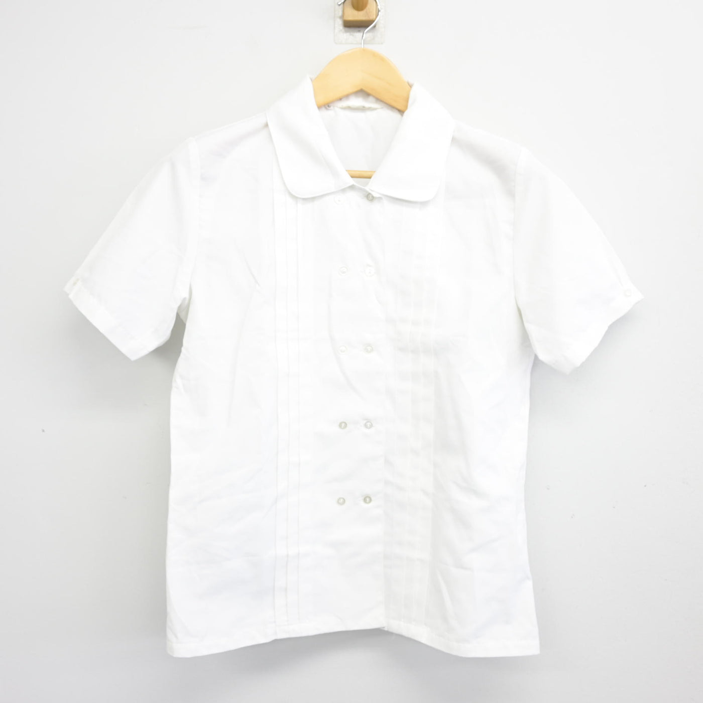 【中古】東京都 立川女子高等学校 女子制服 2点 (シャツ・スカート) sf097888