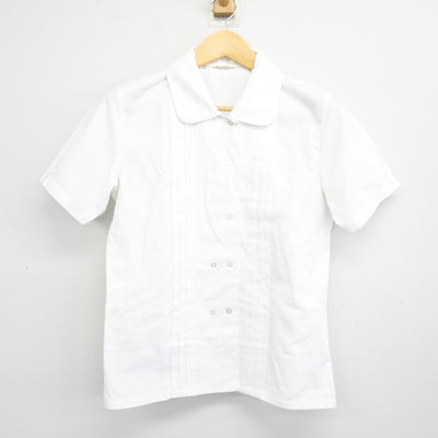 【中古】東京都 立川女子高等学校 女子制服 2点 (シャツ・スカート) sf097888