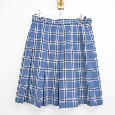 【中古】東京都 立川女子高等学校 女子制服 2点 (シャツ・スカート) sf097888