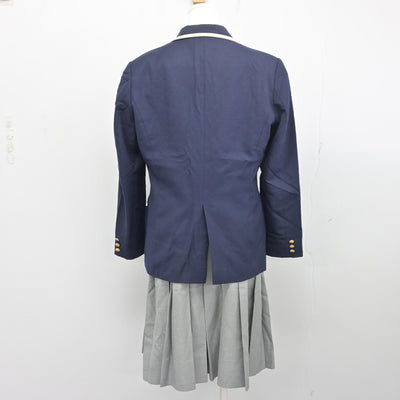 【中古】神奈川県 聖セシリア女子高等学校 女子制服 5点 (ブレザー・ベスト・シャツ・スカート) sf097894